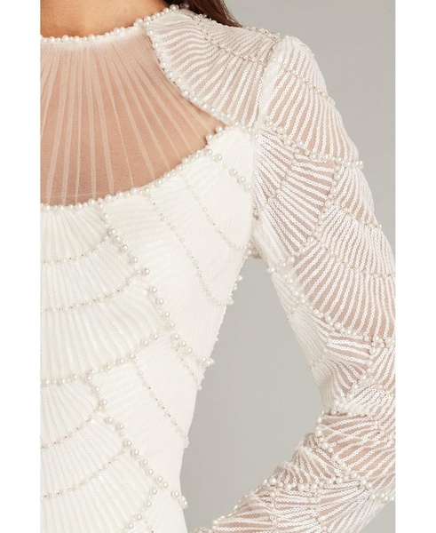 Women's Delmar Shell Embellished Gown