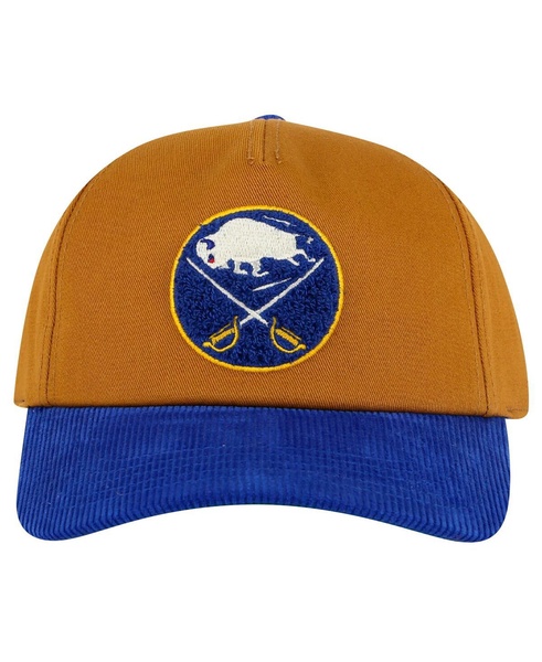 Men's Tan/Royal Buffalo Sabres Burnett Adjustable Hat