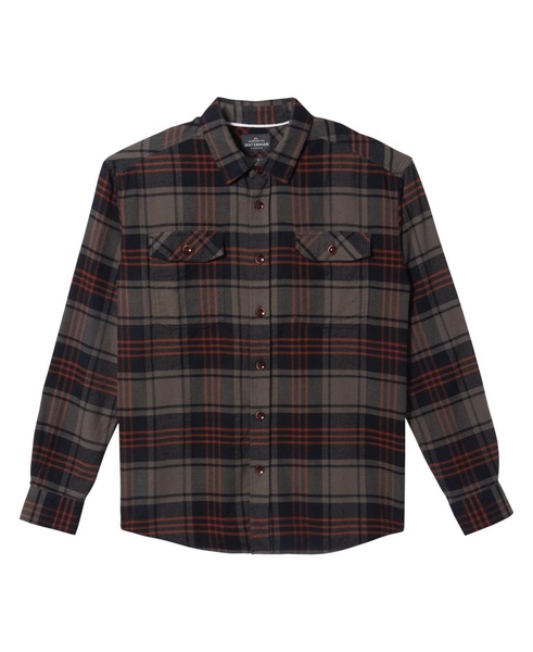 Quiksilver Men's Revolution Flannel  Long Sleeve Shirt
