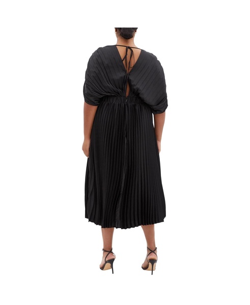 Plus Size Henley Midi Dress