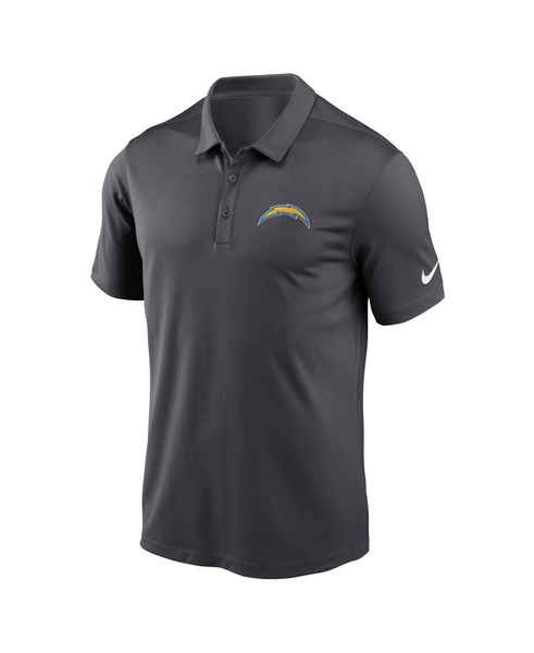 Men's Anthracite Los Angeles Chargers Franchise Performance Polo