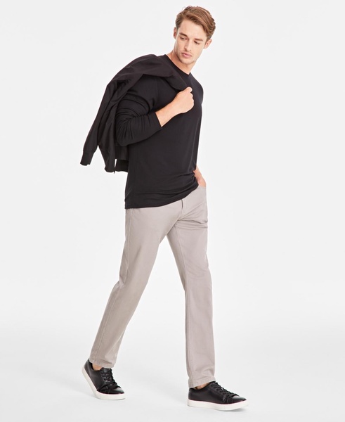 Alfatech Long Sleeve Crewneck T-Shirt, Created for Macy's