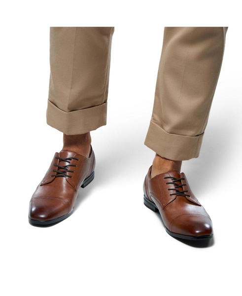 Men's Luigi Leather Derby Lace Up Dress Shoe