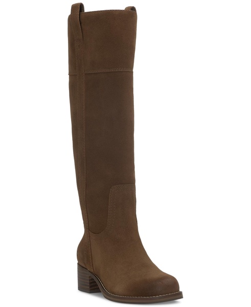 Women's Hybiscus Knee-High Riding Boots