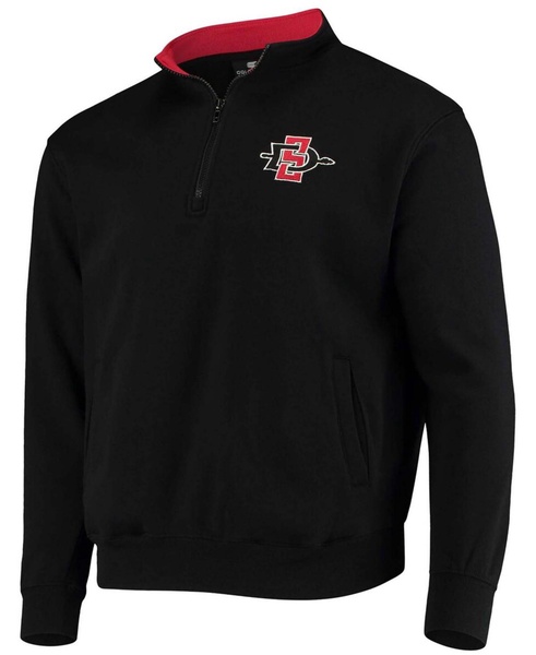 Men's San Diego State Aztecs Tortugas Logo Quarter-Zip Jacket