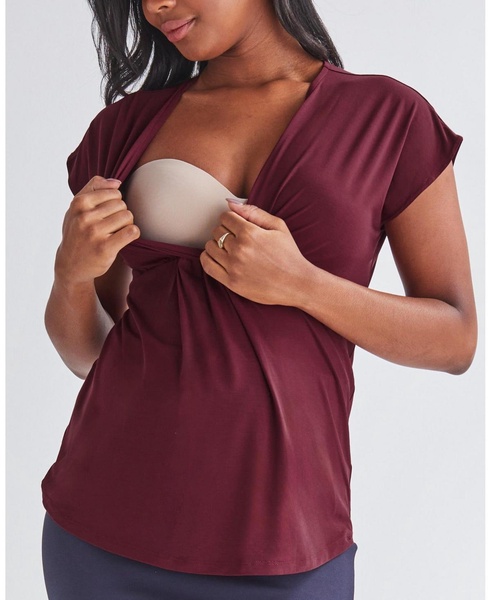 Maternity Angel Crossover Work Top