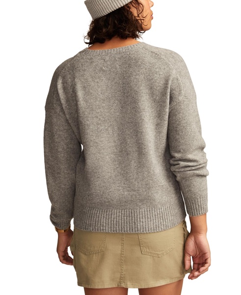 Women’ sCrewneck Long-Sleeve Pullover Sweater
