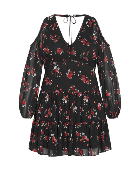 Plus Size Maria Print Dress