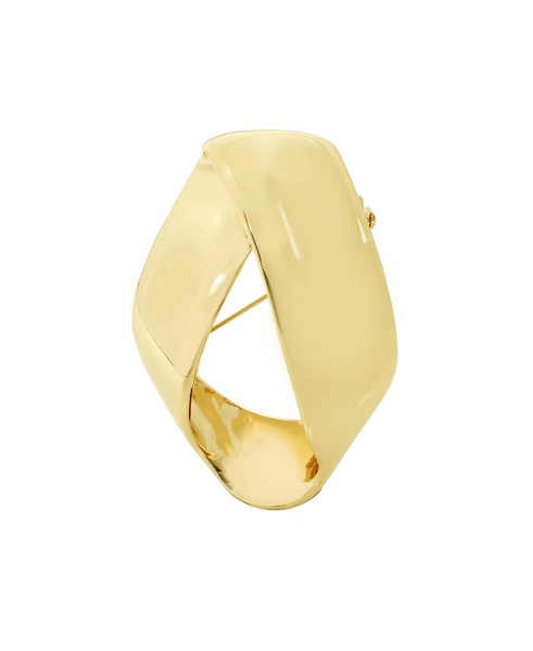 Sculptural Twisted Brooch
