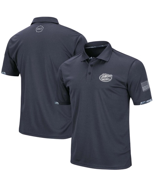 Men's Charcoal Florida Gators OHT Military-Inspired Appreciation Digital Camo Polo
