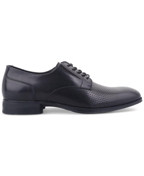 Men's Flynne Alfa-Tech Perforated Leather Dress Shoes, Exclusively at Macy's