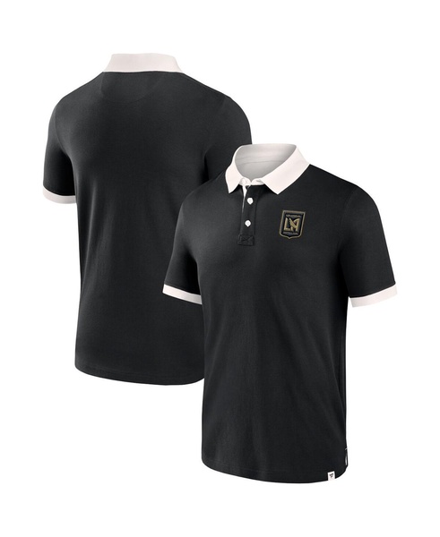Men's Black LAFC Second Period Polo Shirt
