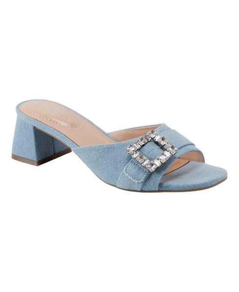 Women's Loryce Embellished Block Heel Sandals