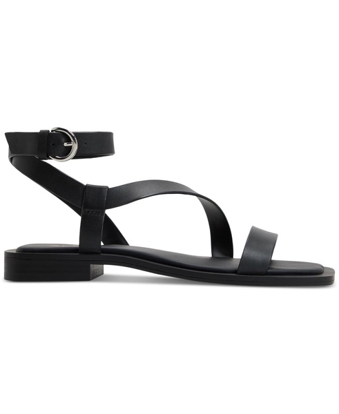 Women's Grugar Strappy Square-Toe Flat Sandals