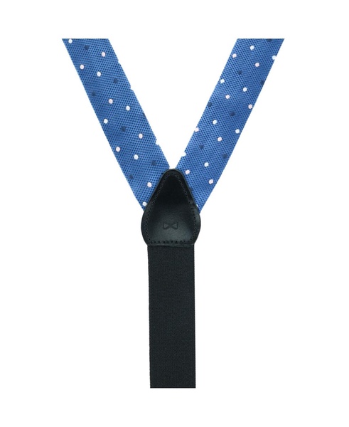 32MM Polka Dot Convertible Suspenders