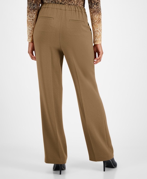 Women's High-Rise Wide-Leg Pants, Created for Macy's