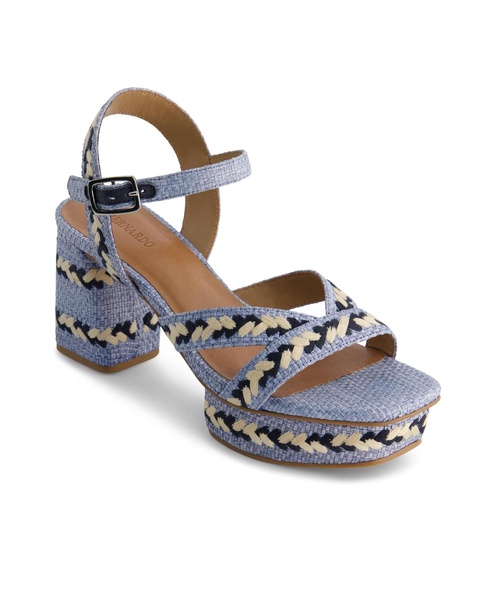 Bernardo Liana Embrodiered Platform