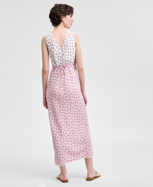 Women's Floral Mixed-Print Slip Dress, Exclusively at Macy's