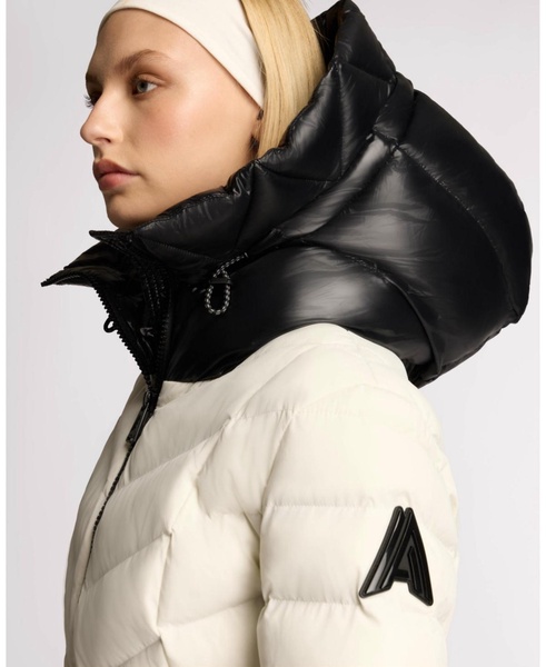 Women's Everlong Lightweight Herringbone Quilted Puffer with Lustre Detailing
