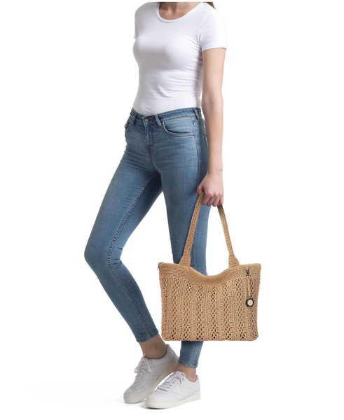 Classic Crochet Medium Tote Bag