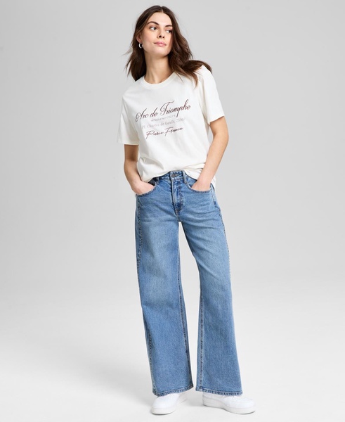 Women's Paris Graphic T-Shirt, Exclusively at Macy's