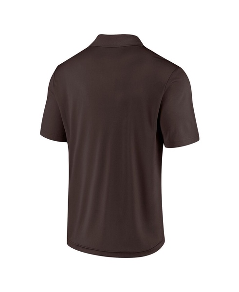 Men's Brown Cleveland Browns Component Polo Shirt