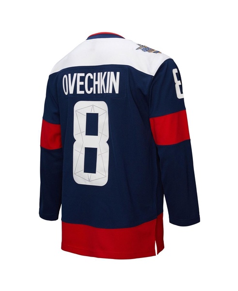 Men's Alexander Ovechkin Navy Washington Capitals Power Play Jersey