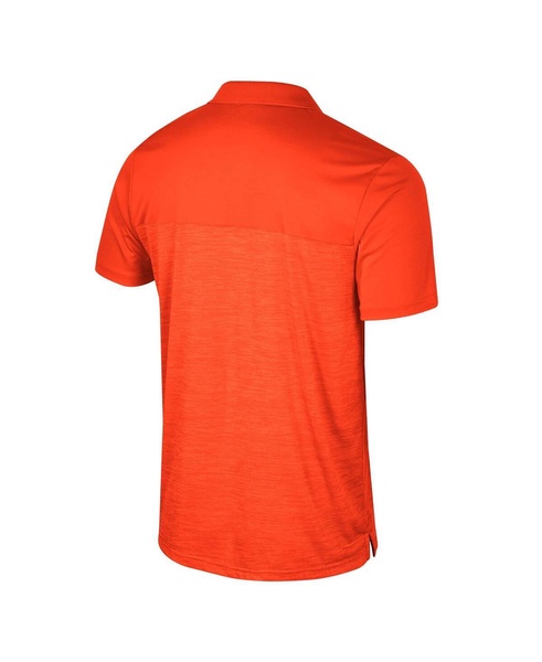 Men's Orange Clemson Tigers Big Tall Langmore Polo