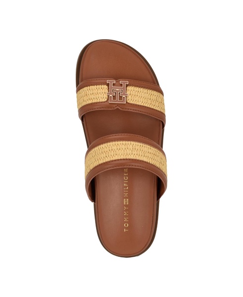 Women's Jiana Logo Footbed Slip-On Sandals