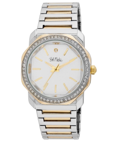 Unisex Quartz Two-Tone Alloy Watch 40mm