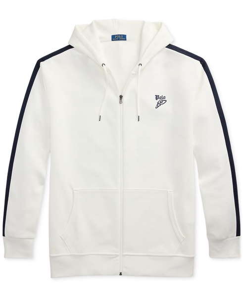Men's Big & Tall Embroidered Double-Knit Hoodie