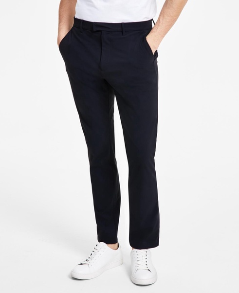 Men's Classic-Fit Solid Stretch Suit Pants, Created for Macy's 