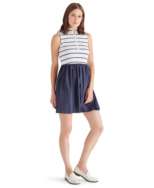 Women's Lyon Striped Fit & Flare Mini Dress