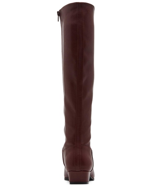 Florence Snip-Toe Knee-High Wide-Calf Boots