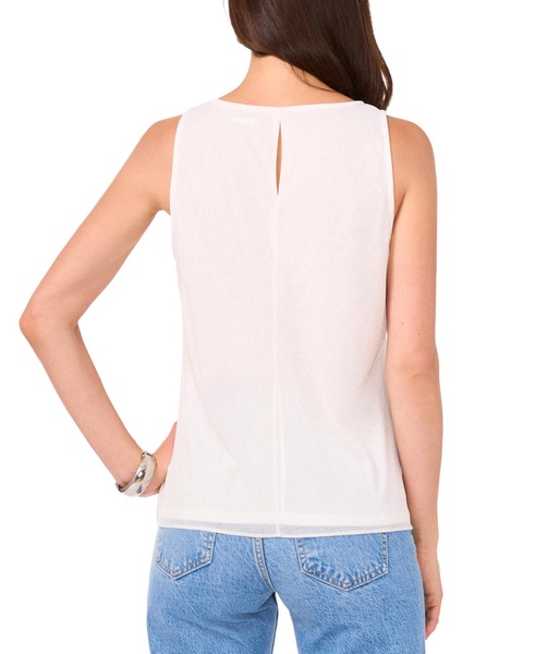 Women's Crewneck Keyhole-Back Tank Top
