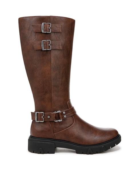 Women's HeadStart Moto Lug Sole Knee-High Boots