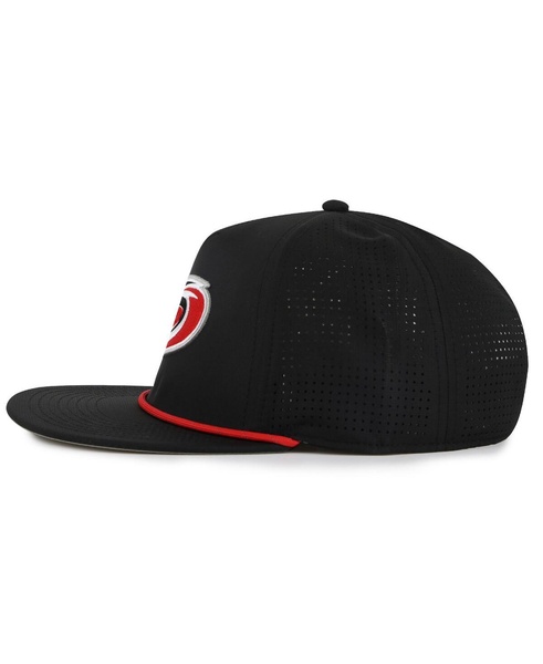 Men's Black Carolina Hurricanes Buxton Pro Tech Adjustable Hat