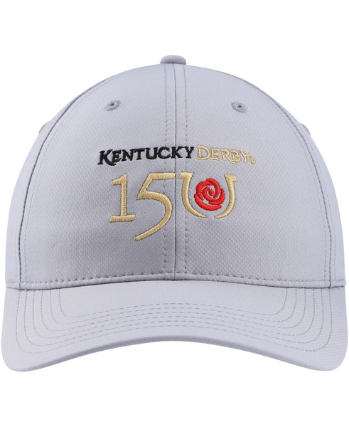 Men's Gray Kentucky Derby 150 Frio Adjustable Hat
