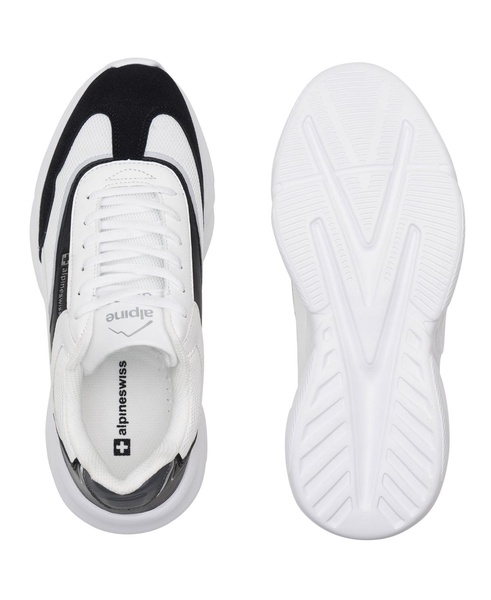 Stuart Mens Chunky Sneakers Retro Platform Dad Tennis Shoes