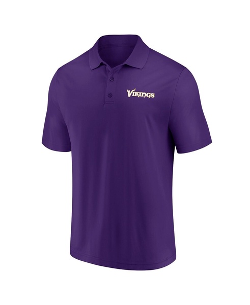 Men's Minnesota Vikings Lockup Two-Pack Polo Set