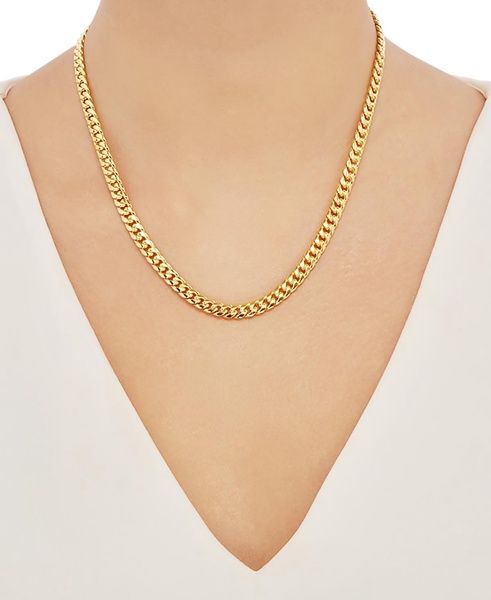 Miami Cuban Link 18" Chain Necklace (6mm) in 10k Gold