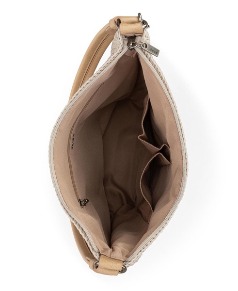 Sequoia Crochet Medium Hobo Bag
