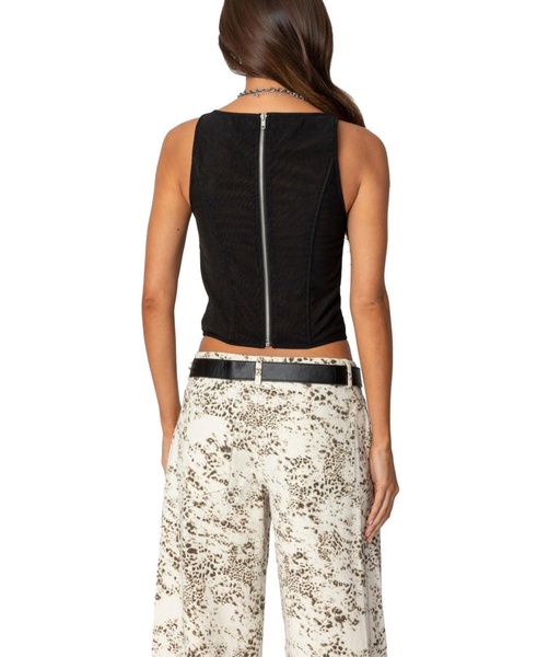 Womens Taty Mesh Corset