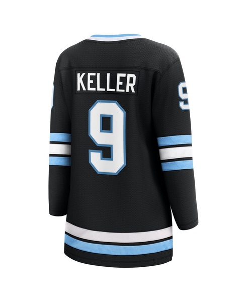 Women's Clayton Keller Black Utah Hockey Club Premier Breakaway Home Player Jersey