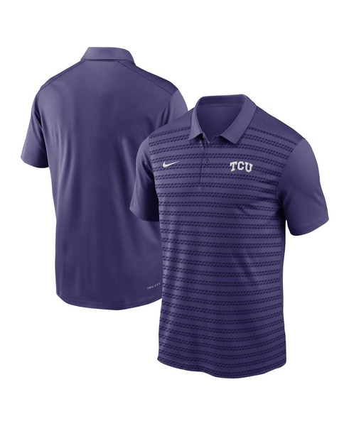 Men's Purple TCU Horned Frogs 2024 Sideline Victory Coaches Performance Polo