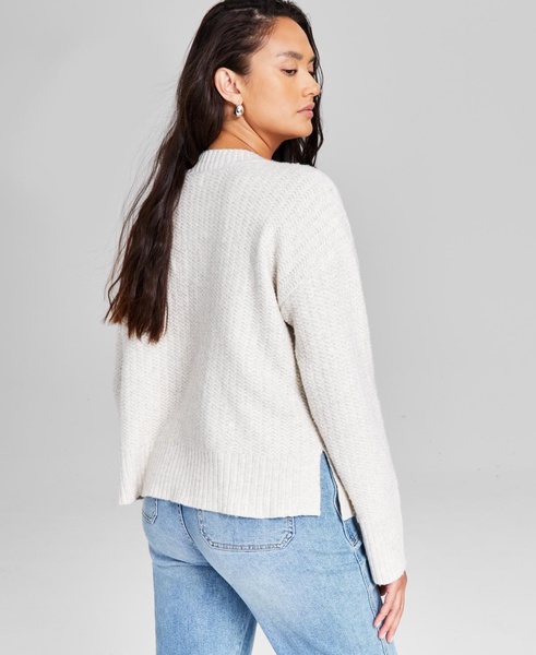 Women's V-Neck Long Sleeve Sweater, Created for Macy's