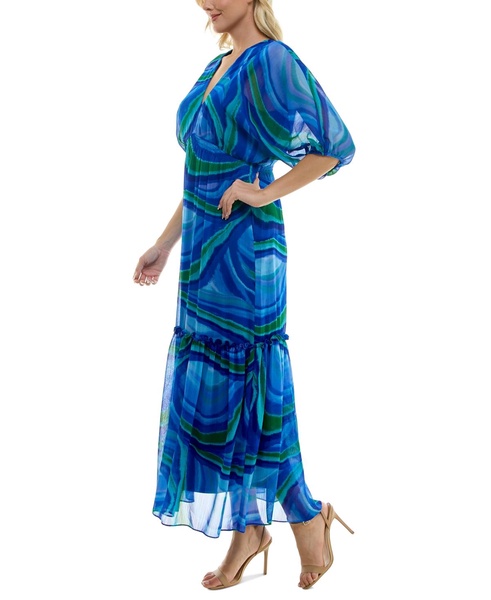 Women's Printed Fit & Flare Dress