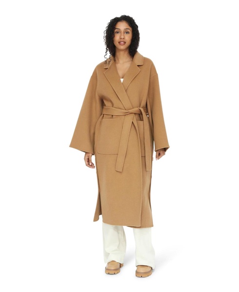 Wide Awake Split Hem Overcoat