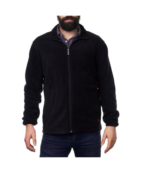 Trent Mens Full Zip Up Fleece Jacket Soft Casual Warm Zipper Coat