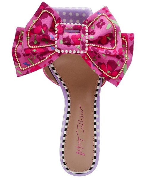 Women's Garnet Embellished Bow Sandals